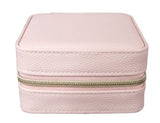 Marie Large Signature Travel Jewelry Case - Pink