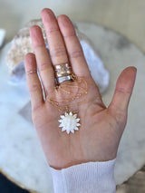 Celestial Sun Face Necklace