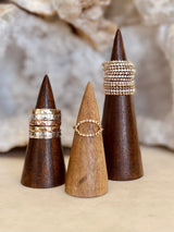 Beaded Evil Eye Ring