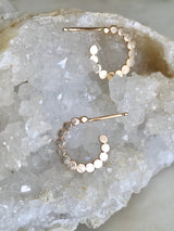 Ellie Beaded Hoops