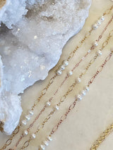 Scattered Pearl Bracelet