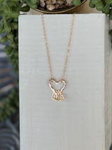 Heart + Charms Necklace