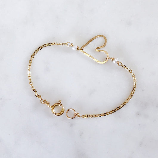 Tiny Heart Bracelet