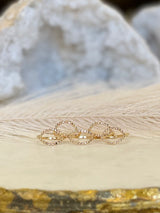 Beaded Evil Eye Ring