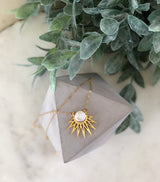 Celestial Sunbeam Necklace