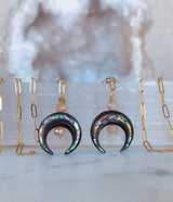 Dara Crescent Necklace (2 color options)