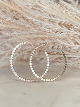 Ellie Beaded Hoops