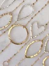 Signature Shaped/Sparkle Chain Bracelet