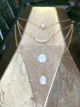 Coin Pearl Necklace