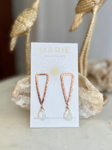 Alexis Moonstone Studs