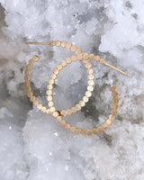 Ellie Beaded Hoops
