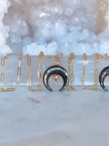 Dara Crescent Necklace (2 color options)