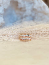 Beaded Ring Band (Sparkle Texture)