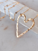 Sparkle Heart Necklace