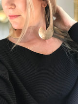 Calla Disc Earrings