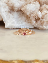 Beaded Ring Band (Sparkle Texture)
