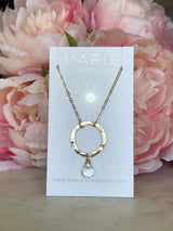 Infinity Quartz Necklace