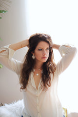 Coin Pearl Bloom Necklace