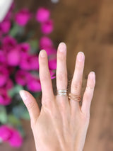 Beaded Ring Band (Smooth/Beaded Texture)
