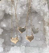 Beveled Heart Necklace