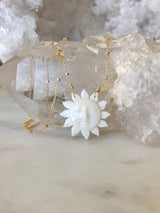 Celestial Sun Face Necklace