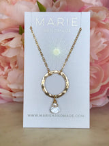 Infinity Quartz Necklace