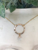 Infinity Quartz Necklace