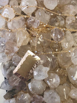 Beveled Rectangle Drop Necklace