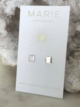 Beveled Square Studs