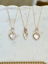 Eva Elongated Heart Necklace