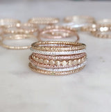 Beaded Ring Band (Flat Texture)