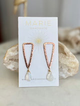 Alexis Moonstone Studs