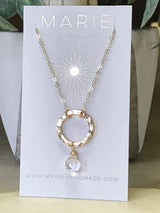 Infinity Quartz Necklace