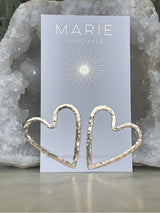 Open Heart Studs (Large)