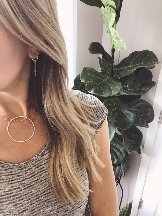 Aria Circle Necklace