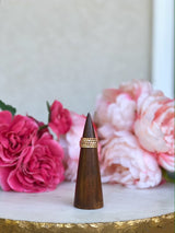 Beaded Ring Band (Flat Texture)