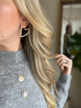 Open Heart Studs (Large)