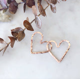 Open Heart Studs (Large)