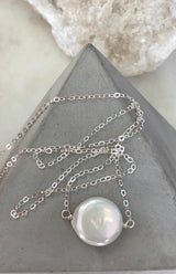 Coin Pearl Necklace
