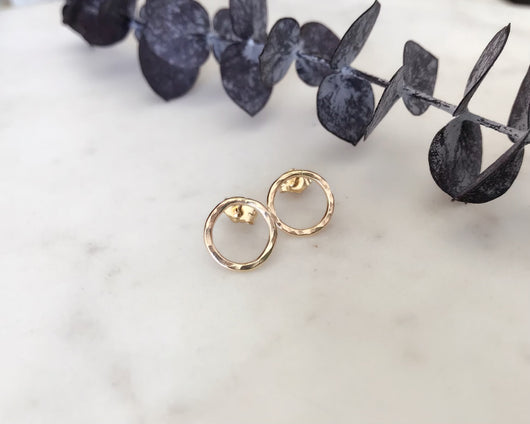 Tiny Circle Studs