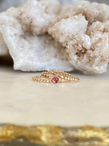 Beaded Ring Band (Sparkle Texture)
