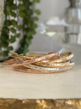 Cammie Hammered Cuff Bracelet