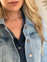 Scattered Heart Necklace