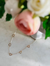 Scattered Heart Necklace