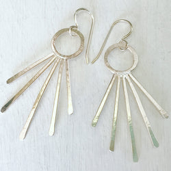Sunburst Drop Earrings