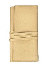 Marie Signature Travel Jewelry Roll - Gold