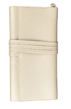 Marie Signature Travel Jewelry Roll - Pearl White