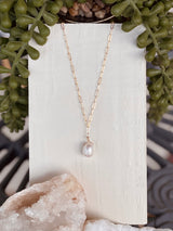 Marie Round Pearl Necklace
