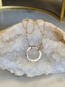 Infinity Circle Necklace