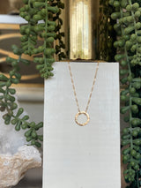 Infinity Circle Necklace